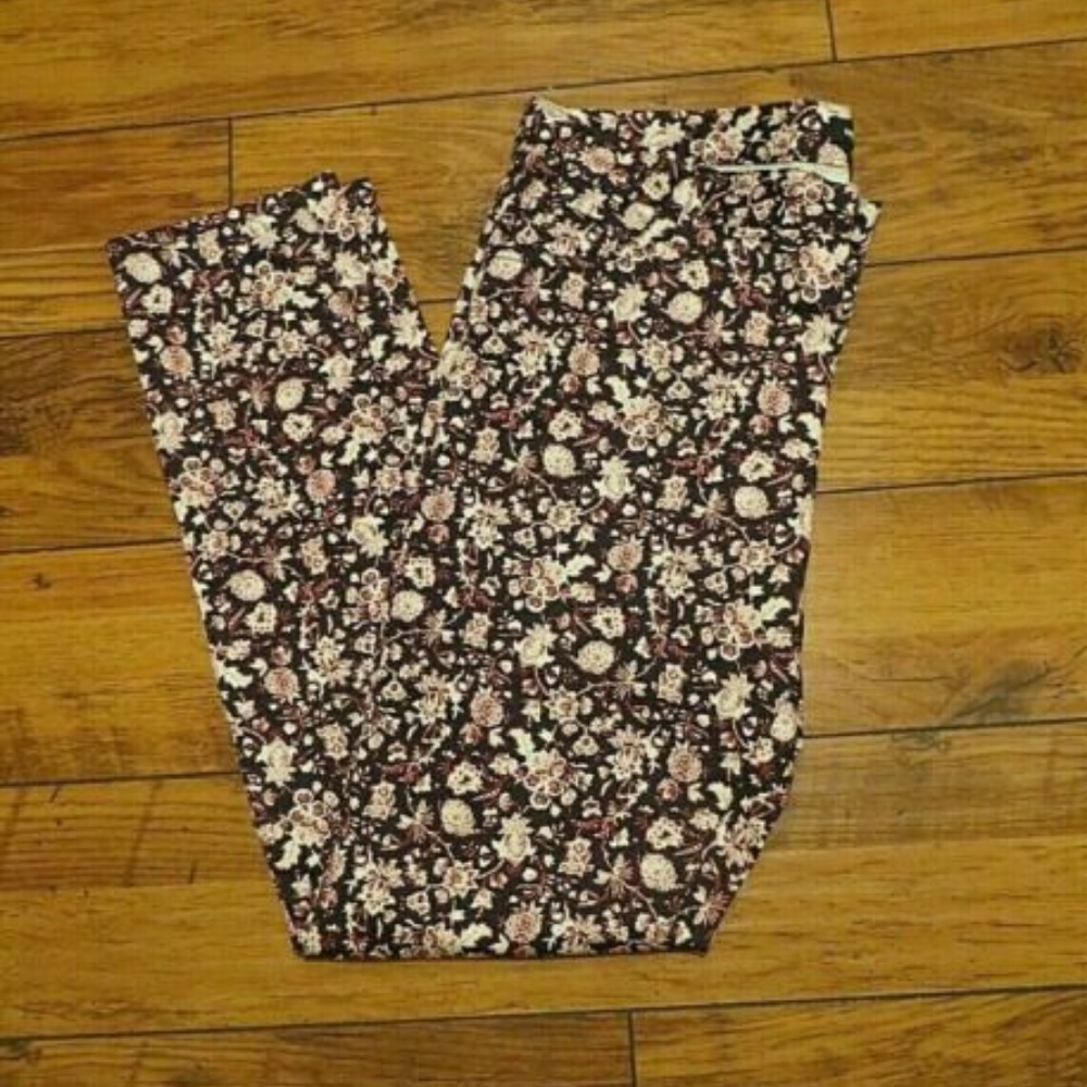 SALE  MNG FLORAL  JEAN PANTS